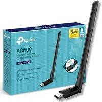 TP-Link Archer T2U Plus WiFi Dongle, WiFi Adapter for PC, AC600 High Gain Wireless, High-Gain Antenna, Dual Band Wireless, USB WiFi Adapter for PC, US