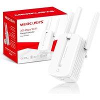 MERCUSYS MW300RE 300Mbps Wall-Plug WiFi Extender Booster, Whole Home Coverage WiFi Booster, 3 Mimo Tech Antennas, Eliminates Wi-Fi Dead Zones, Smart S