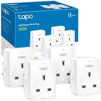 Tapo P100 (4-Pack) Smart Plug, Wi-Fi Plug, App Remote Control, Alexa Plug, Voice Control with Alexa & Google, Away Mode, Scheduling & Timer, Device Sh