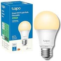 Tapo L510E Smart Bulb, Smart WiFi LED Light, E27, Works with Amazon Alexa(Echo and Echo Dot), Google Home, Dimmable Soft Warm White, No Hub Required [