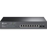 TP-Link SG2210MP 10 Port Gigabit PoE Smart Switch, 8 Gigabit PoE ports, 802.3af-at 30W, 150W Total Budget, Network Switch, Metal Case, Ethernet Swit