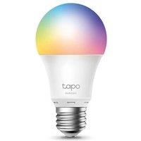 TP-Link Smart WiFi Smart LED Multicolor Light Bulb, E27 Bulb Compatible with Alexa and Google Home, 806 lumens, 8.7W, No hub required, Remote Control