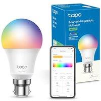 Tapo L530B Smart Bulb, B22 Multicolor Alex Light Bulb, 8.7W (60W), Dimmable, Schedule & Timer, Away Mode, Energy Saving, Voice Control Alexa & Google,
