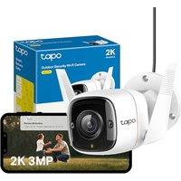 Tapo C310 2K 3MP Wired Security Camera Outdoor, Motion Detection, IP66, Built-in Siren, 2-Way Audio, Night Vision, Cloud and Local Storage, Works With