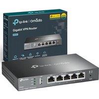 TP-Link ER605 Gigabit VPN Router, Business Multi-WAN Wired Router, 5x Gigabit Ports, Secure VPN, Omada SDN Cloud Management Gateway, Supports IPsec/PP