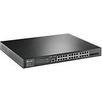 TP-Link Omada SG3428MP 28-Port Gigabit L2+ Managed PoE+ Switch, 24x PoE+ Ports Network Switch, 384W PoE Budget, 4x Gigabit SFP Slots, Cloud Managed, R