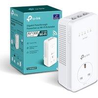 TP-Link TL-WPA8631P AV1300Mbps WiFi Extender Booster, Dual-Band WiFi Extender, 3x Gigabit Ports, Gigabit Passthrough Powerline Up To 867 Mbps on 5 GHz
