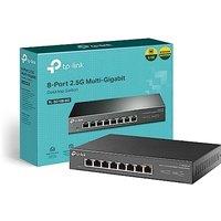 TP-Link TL-SG108-M2 8 Port Gigabit Network Switch, 8x 2.5G Ethernet Switch, Metal Case, Power Saving, Plug & Play, Ethernet Splitter, Silent Operation