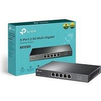 TP-Link TL-SG105-M2 Unmanaged 5-Port 2.5G Multi-Gigabit Network Switch, Desktop & Wall-Mounting, 2.5GE LAN Ports for WiFi 6 Networking, 802.1p/DSCP Qo