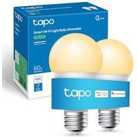 Tapo L510E (2-Pack) E27 Smart Bulb, Alexa Light Bulb, WiFi Smart Light Bulb, Dimmable, 8.3W (60W), Schedule & Timer, Away Mode, Energy Saving, Preset