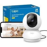 Tapo C210 2K 3MP Pan/Tilt Indoor Camera House Security Camera, WiFi Camera, No Monthly Fee, AI Detection, Dog Puppy Camera, Baby Camera Monitor, 360