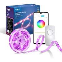 Tapo L900-5 LED Strip Light 5m, Multicolour Led Lights for TV Bedroom, Smart Lighting Controls, Hands-Free Voice Control with Alexa & Google, Flexible