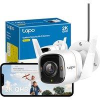 Tapo C320WS 2K QHD Wireless & Wired Security Camera Outdoor, IP66, Person/Vehicle Detection, Starlight Colour Night Vision, Cloud and Local Storage, W