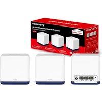 MERCUSYS Halo H50G(3-pack) AC1900 WiFi Extender Booster,Dual Band Mesh WiFi System,TP-Link Router,VPN Encryption WiFi Booster,APP Control,Guest Networ