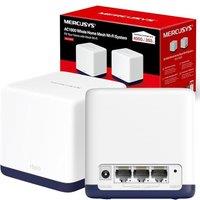 Mercusys AC1900 Whole Home Mesh Wi-Fi System, Coverage up to 4,000 ft (350 m) Connect over 100 Devices, Full Gigabit Ports, Dual Band Wi-Fi, Easy