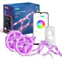 Tapo L900-10 LED Strip Light 10m (2x5m), Multicolour Led Lights for TV Bedroom, Smart Lighting Controls, Voice Control with Alexa & Google, Flexible I