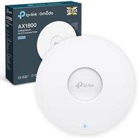 TP-Link EAP610 Access Point, AX1800 Wi-Fi 6 Dual Band Gigabit Wireless Access Points, Power Adapter included, Omada Mesh, Support PoE+Powered or DC, M