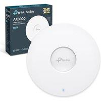 TP-Link EAP650 WiFi 6 Access Point, AX3000 Dual Band Gigabit Wireless Access Points, Power Adapter included, Seamless Roaming Extended Range, Omada Me
