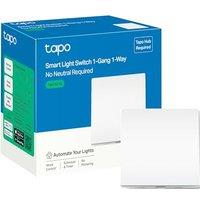 Tapo S210 Smart Light Switch 1 Gang 1 Way, Remote Control Smart Switch, Voice Control, Away Mode, No Neutral Needed, Battery Included, Alexa Light Swi