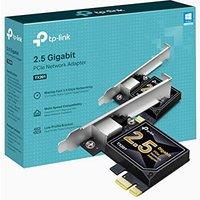 TP-Link TX201 2.5 Gigabit PCI Express Ethernet Network Adapter, Low-Profile and Full-Height Brackets, Ethernet Network Card Supports Windows 11/10/8.1