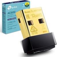 TP-Link Archer T2UB Nano WiFi Dongle, AC600 Bluetooth 4.2 USB hight speed wifi Adapter for PC/Laptop, Dual Band Wireless usb Bluetooth Dongle, Support