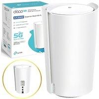 TP-Link Deco X50-5G AX3000Mbps Whole Home Wi-Fi 6 5G Router With Sim Slot, 5G/4G+Cat 6 Mesh WiFi Router, 2.5G Port For Ultra-Fast Speed, 230 m2 Seamle