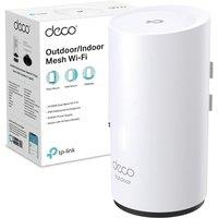 TP-Link Deco X50-Outdoor/Indoor Whole Home Mesh WiFi 6, IP65 Dust & Water Resistance, AI Driven Dual-Band WiFi Booster, Add on Another Deco Mesh Produ