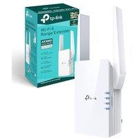TP-Link RE705X WiFi 6 AX3000Mbps WiFi Extender Booster, External Antennas, Internet Booster, Gigabit Ethernet Port, WiFi Booster Range Extender, EasyM