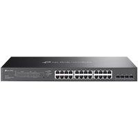 TP-Link SG2428LP 28 Port Gigabit PoE Switch, 16x Gigabit PoE+ Ports, 802.3af/at 30W, 150W Total Budget, Network Switch, Omada Ethernet Switch, Etherne