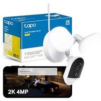 Tapo C720 Floodlight Outdoor Security Camera, 2800-Lumen Ultra-Bright, 2K QHD 4MP, 270 Detection Zone, Wi Fi Camera No Monthly Fee, Smart AI, Custom
