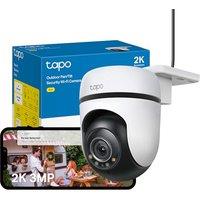Tapo TC41 2K Pan/Tilt Outdoor Security Camera, WiFi Camera, 360 Smart Person Detection Motion Tracking, Full-Colour Night Vision, No Monthly Fee, Tw