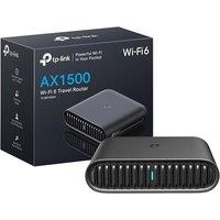 TP-Link TL-WR1502X AX1500 WiFi 6 Travel Router, Dual Band VPN Router, WAN/LAN/USB Port,VPN Server and Client,Type-C Power Bank Port,Hotspot/Access Poi