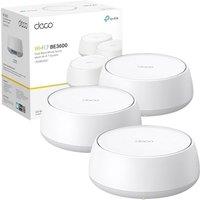 TP-Link Deco BE25(3-pack) Mesh WiFi 7 BE3600Mbps, 2x 2.5G Ports, MLO Mesh System Router, VPN Clients & Server, WiFi Extender Booster, Private IoT Netw