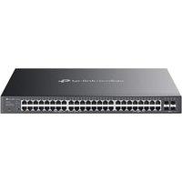 TP-Link SG2452LP 52 Port Gigabit PoE Switch, 32x Gigabit PoE+ Ports, 802.3af at 30W, 320W Total Budget, SFP slot Network Switch, Omada Ethernet Switch