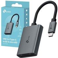 TP-Link UA430C USB C to SD Card Readeer, Micro SD Card Reader, Plug and Play, Universal Compatibility, Dual Card Reading, Speeds up to 5 Gbps, 2 in 1