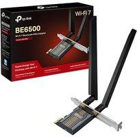 TP-Link Archer TBE400E BE6500 4K-QAM Wi-Fi 7 Bluetooth 5.4 PCIe Adapter, Tri-Band Speeds up to 2882 Mbps, OFDMA and MU-MIMO, Low-Profile Bracket, Refi