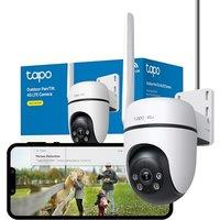 Tapo C501GW 4G LTE Outdoor Security Camera, No WiFi Needed, 1080P Pan/Tilt CCTV Camera with 360 Smart Tracking, Colour Night Vision, AI Detection, S
