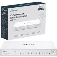 TP-Link Festa Festa FS310GP 10-Port Gigabit Switch, 8 Port Gigabit 802.3af, at PoE plus, 2 Gigabit SFP Slots, 61W Total PoE Budget, Up to 30W PoE Powe