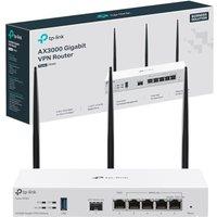 TP-Link Festa FR365 AX3000 Gigabit VPN WiFi Gateway, Free Cloud Management, WiFi 6 AX3000, 6 x Gigabit Ports (including 1 SFP), 1 x USB 3.0 WAN Port,