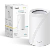 TP-Link Deco BE65 Pro(1-pack) BE9300Mbps Tri-Band Whole Home Mesh WiFi 7 System, 2x 5 Gbps & 1x 2.5 Gbps Gigabit Ports, Seamless AI-Driven WiFi Extend