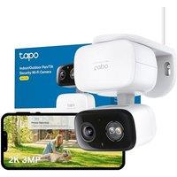 Tapo C216 2K 3MP Outdoor Camera 360Pan/Tilt, IP65 Color Night Vision, Security Camera Outdoor WiFi, Smart AI Detection,Spotlights, Indoor Cameras Ho