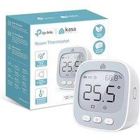 TP-Link KE110 Room Thermostat,Control Thermostat Radiator Valve,Accurate Monitoring,Temperature Control,Work with Alexa/Google Assistant, APP control,