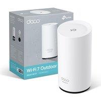 TP-Link Deco BE25-Outdoor BE3600 Outdoor Wifi Extender, Mesh Wifi 7 Router, Weatherproof IP65, PoE/AC Power Supply, AI-Driven, Dual-Band, Compatible w