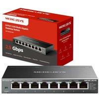 MERCUSYS MS108GS-M2 2.5GB Switch with Super fast Connections, 8 Ports Ethernet Splitter,Network Switch,TP-Link Ethernet Switch,Silent Operation,Ideal
