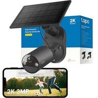 Tapo C411 KIT 2K 3MP Battery Security Camera Outdoor Wireless,Solar Security Camera,Colour Night Outdoor Camera,AI Detection,IP65,No Hub Required,Alex