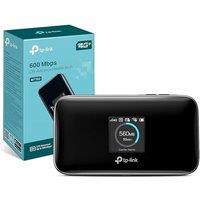 TP-Link M7750 4G+ Cat12 LTE Router with Sim Slot,Dual Band Mobile WiFi Router,600Mbps Portable WiFi,Plug and Play MIFI,Screen Display,Long Battery Lif