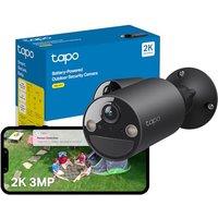 Tapo C411 2K 3MP Battery Security Camera Outdoor Wireless,Solar Security Camera,Colour Night Outdoor Camera,AI Detection,IP65,No Hub Required,Alexa,Go