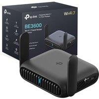 TP-Link TL-WR3602BE BE3600Mbps WiFi 7 Travel Router,USB 3.0 and 2.5 Multi-Gig WAN Ports, Portable WiFi Router, VPN Client or Server,Hotspot, Access Po