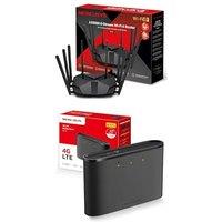 Bundle of Mercusys Wi-Fi 6 Router + MT110 Mifi Portable WiFi 4G LTE Router