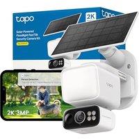 Tapo C615F KIT 2K 3MP Solar Security Camera Outdoor Wireless,800 Lumens Floodlight Security Camera,Colour Night Outdoor Camera,AI Detection,IP65,No Hu